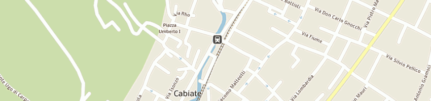 Mappa della impresa municipio di cabiate a CABIATE