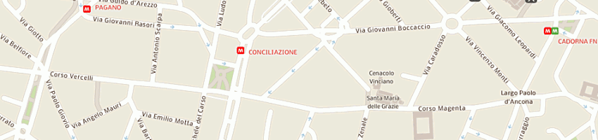 Mappa della impresa condominio v saffi 27 a MILANO