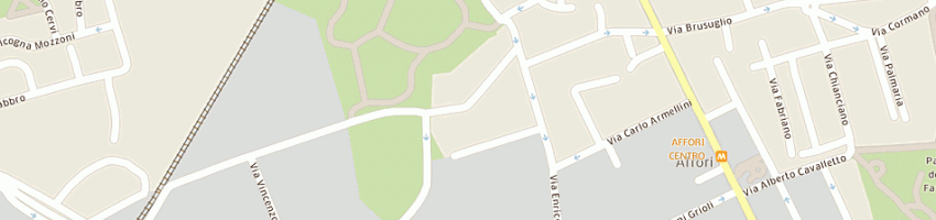 Mappa della impresa d e d borse srl a MILANO