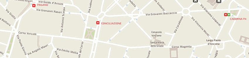 Mappa della impresa studio cerri associati engineering srl a MILANO