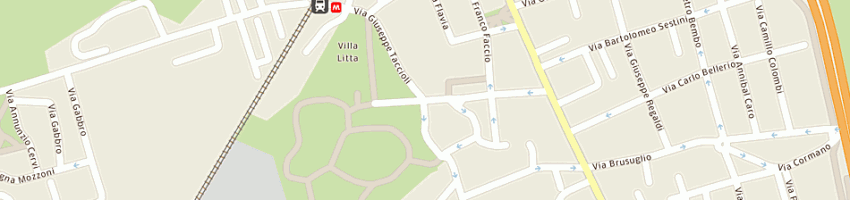 Mappa della impresa santambrogio gianni (srl) a MILANO