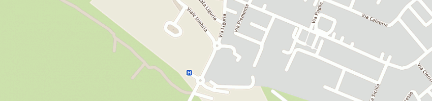 Mappa della impresa coges sas di guido mazzarino e c a ROZZANO