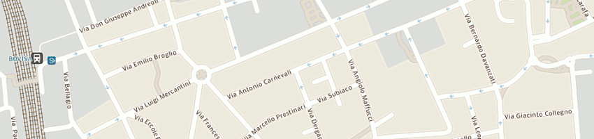 Mappa della impresa cmg progetti e servizi srl a MILANO