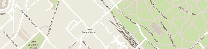 Mappa della impresa strategy e relation srl a MILANO