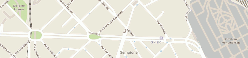 Mappa della impresa apex dental srl a MILANO