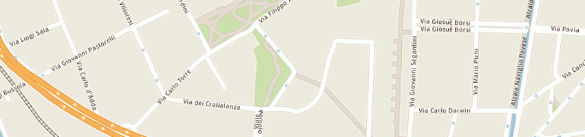 Mappa della impresa cp associati di calvi parisetti gabriella e c (sas) a MILANO
