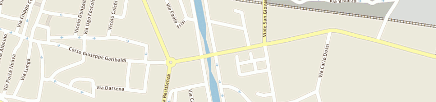 Mappa della impresa cagi srl a PAVIA