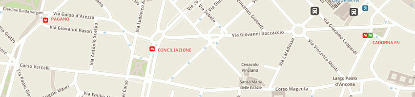 Mappa della impresa euroconsulting srl a MILANO