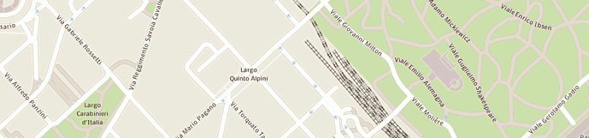 Mappa della impresa bcm - beauty centre of milan srl a MILANO