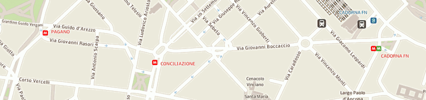 Mappa della impresa lanza e thompson information technology srl a MILANO
