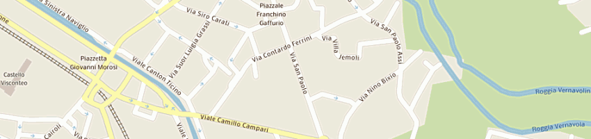 Mappa della impresa uomo vogue di acerbi ido e tarenzi daniele snc a PAVIA