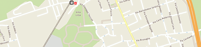 Mappa della impresa zibro mode (snc) a MILANO