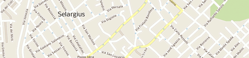 Mappa della impresa lilliu snc di lilliu marcello ed alessandro a CAGLIARI
