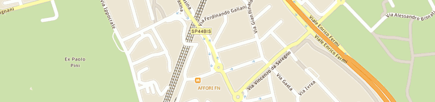 Mappa della impresa btd di de fazio michele a MILANO