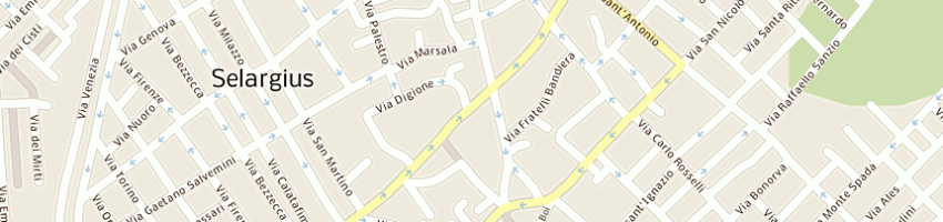 Mappa della impresa special moto snc a SELARGIUS