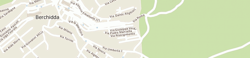 Mappa della impresa sanna giancarlo a BERCHIDDA