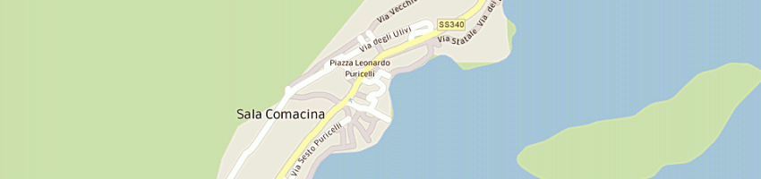 Mappa della impresa locanda la tirlindana a SALA COMACINA