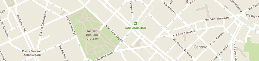 Mappa della impresa arris di uva alba e vilma e c (snc) a MILANO