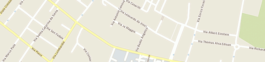 Mappa della impresa citterio angelo a MEDA