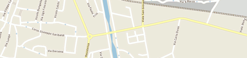 Mappa della impresa pusceddu oscar a PAVIA