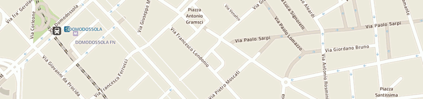 Mappa della impresa istituto carlo secoli srl a MILANO