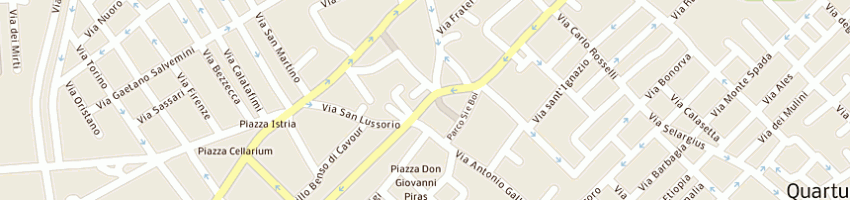 Mappa della impresa cireddu giuseppe a SELARGIUS