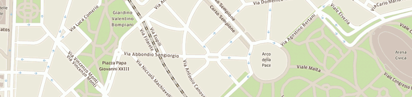 Mappa della impresa finmac s r l a MILANO