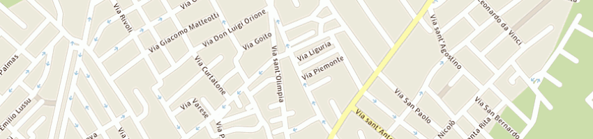 Mappa della impresa ortu doriano a SELARGIUS
