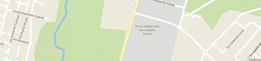 Mappa della impresa rego forniture industriali srl a PAVIA