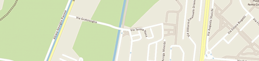 Mappa della impresa gruppo sportivo montegani a MILANO
