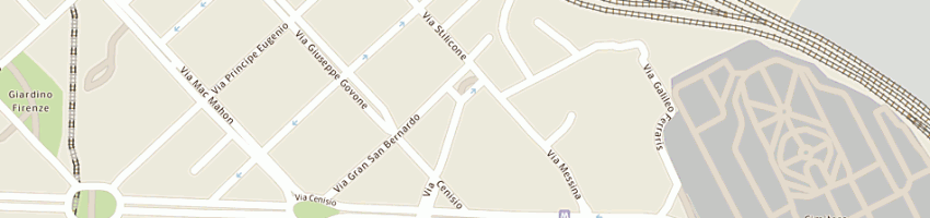 Mappa della impresa ristorante alfedo gran san bernardo a MILANO