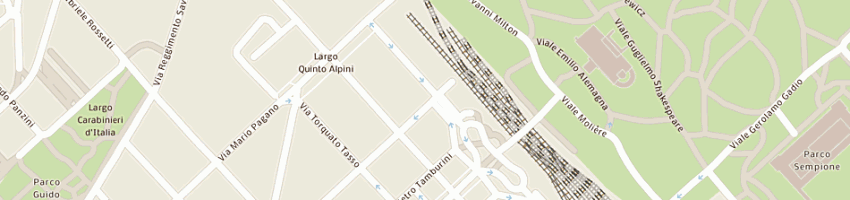Mappa della impresa d'amato laura maria a MILANO