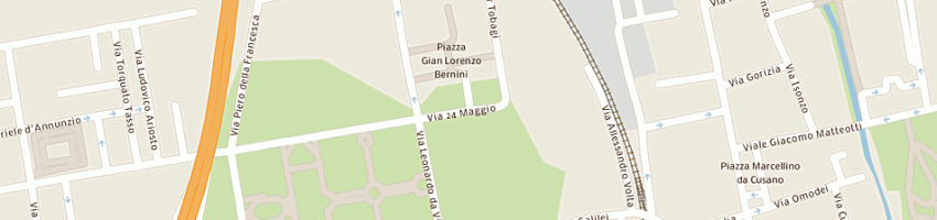 Mappa della impresa m e c srl a CORMANO