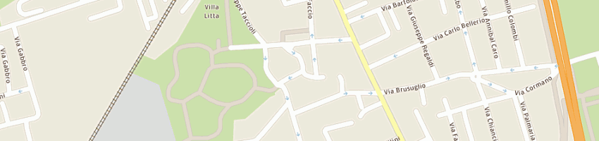 Mappa della impresa diaferia alessandro a MILANO