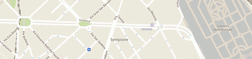 Mappa della impresa multinazione di ahmed ouf a MILANO