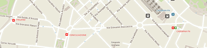 Mappa della impresa condominio vsaffi 11 a MILANO