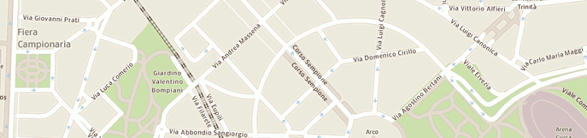 Mappa della impresa cifra srl a MILANO