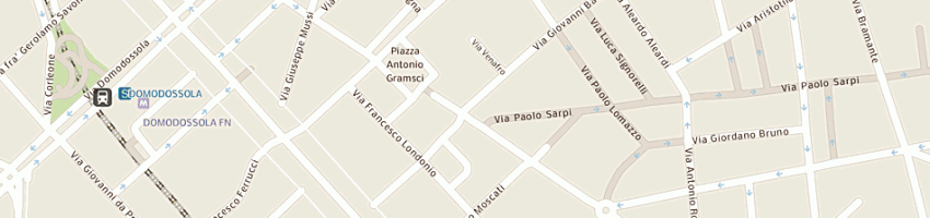 Mappa della impresa clinica veterianaria sempione a MILANO