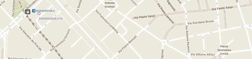 Mappa della impresa morini a MILANO