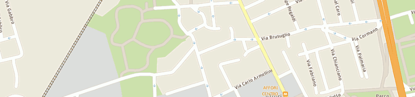 Mappa della impresa ziliani ezio a MILANO