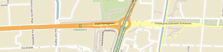 Mappa della impresa siderurgica san martino (spa) a MILANO
