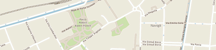 Mappa della impresa lombardi mara a MILANO
