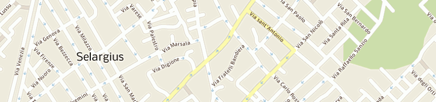 Mappa della impresa operti a CAGLIARI