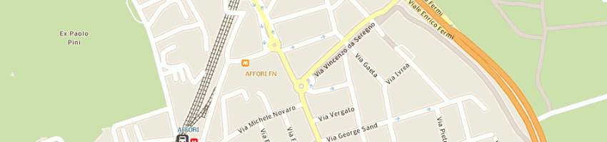 Mappa della impresa smafin srl a MILANO