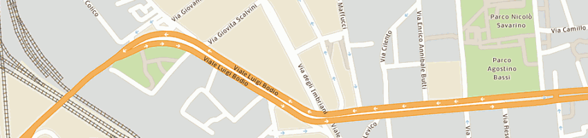 Mappa della impresa delpa autofficina di ferdinando a MILANO