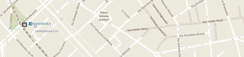 Mappa della impresa misselle spa a MILANO