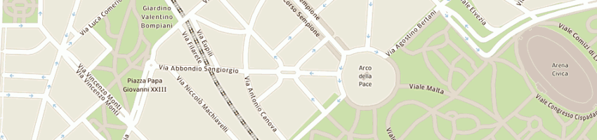 Mappa della impresa additivo srl a MILANO