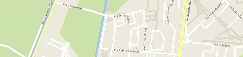 Mappa della impresa generalsint srl a MILANO