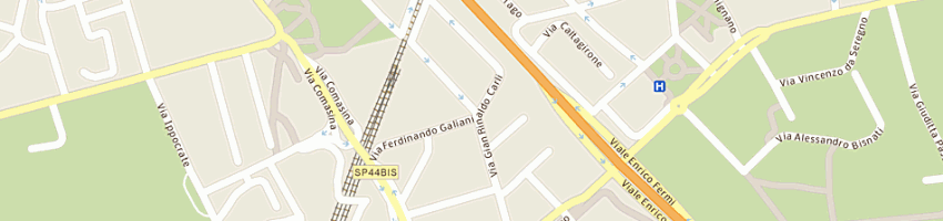 Mappa della impresa carrozzeria le mans e valido srl a MILANO