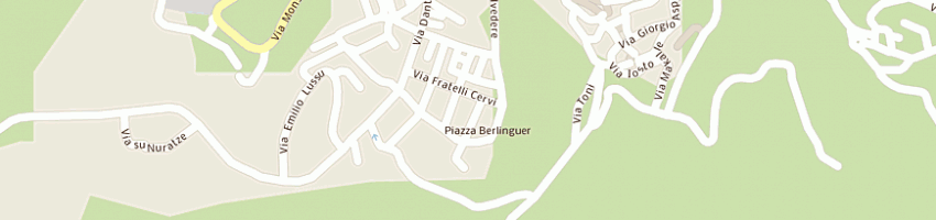 Mappa della impresa albergo ristorante su toni di boni e c a TONARA
